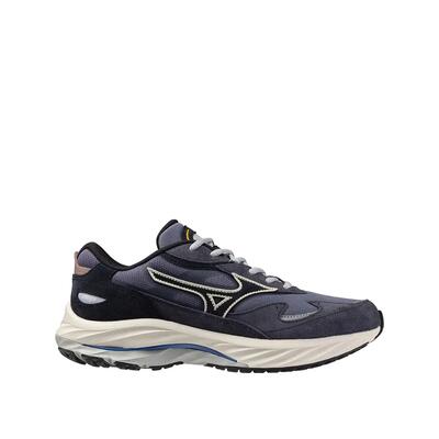 Mizuno wave rider beta blauwe graniet/salute/odyssey grijs