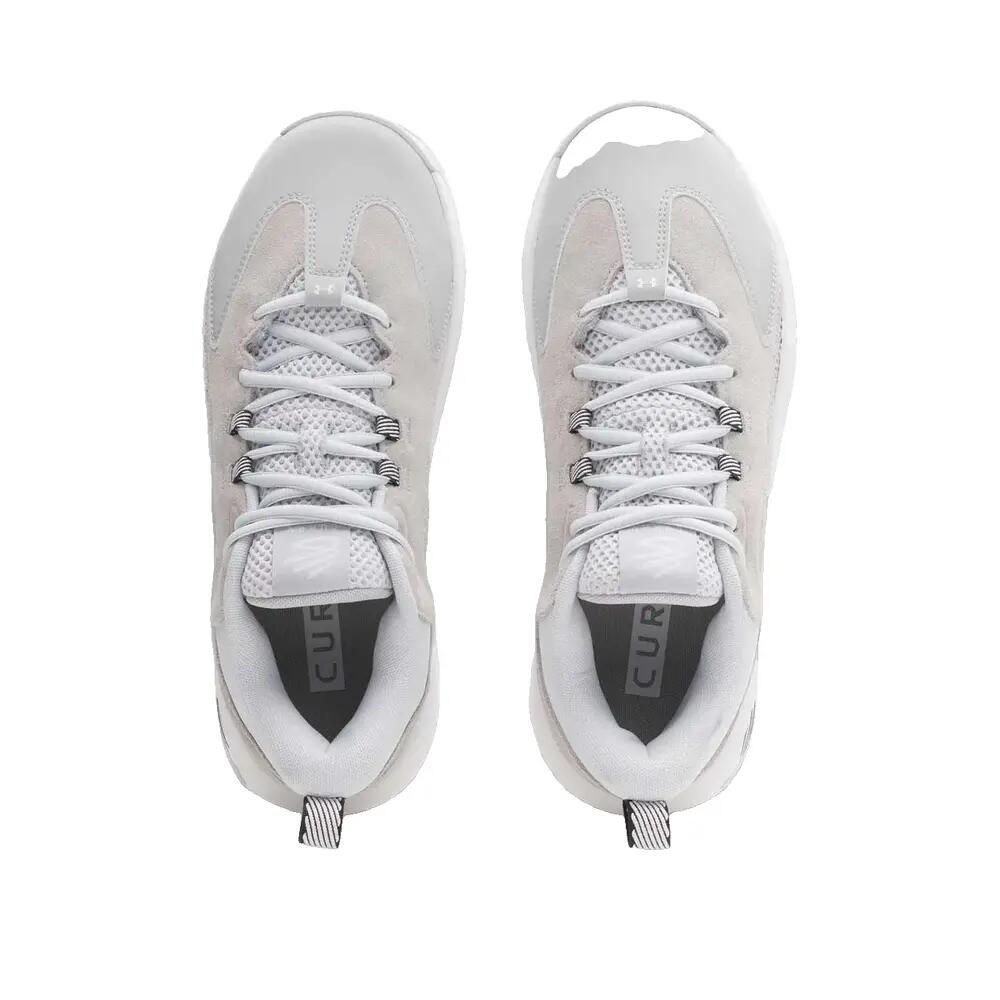 Scarpe Da PallacanestroUomo Under Armour Curry Grigio Bianco 5/5