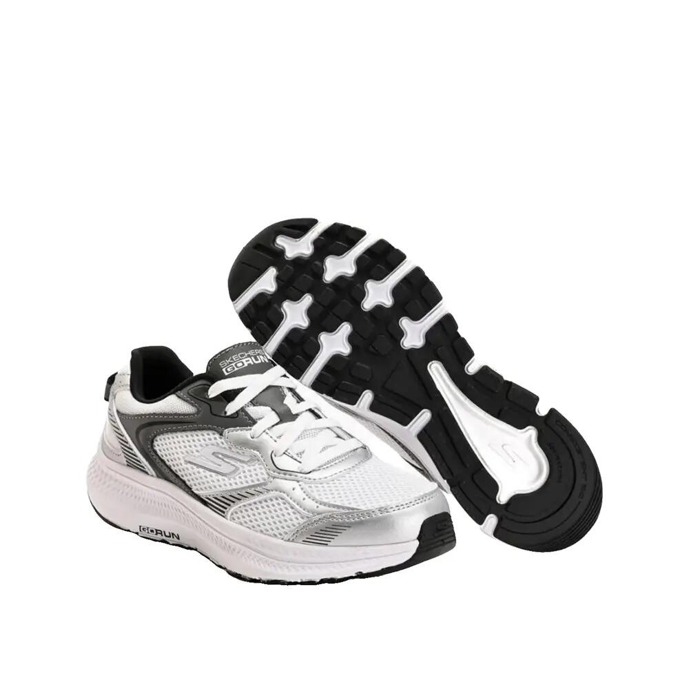 Scarpe da corsa Skechers Go Run Consistent 2.0 Bianche 5/8