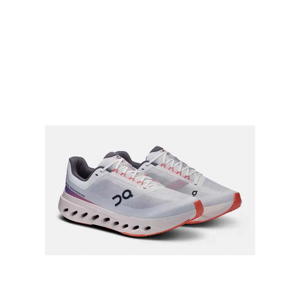 Chaussures de trail On Running Cloudsurfer Next Blanc/Flamme 3/6