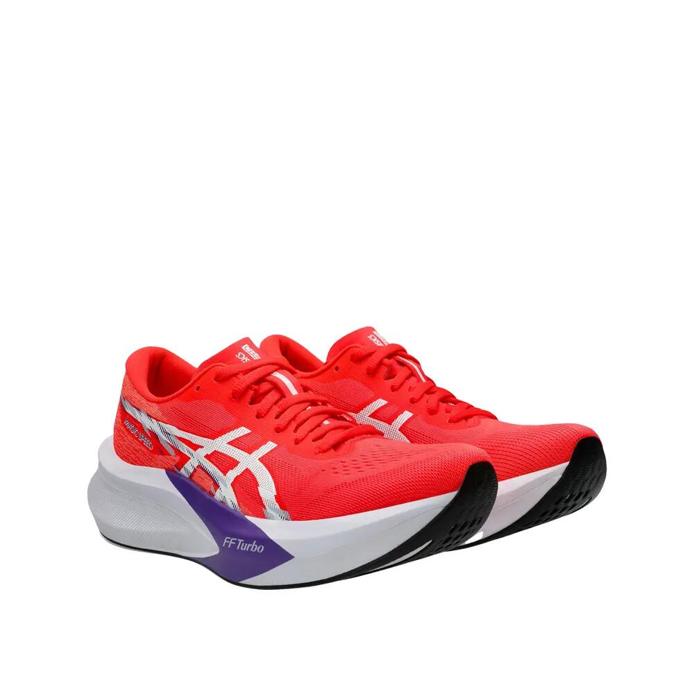 Sapatos de corrida ASICS Magic Speed 4 Vermelho/Branco 6/6