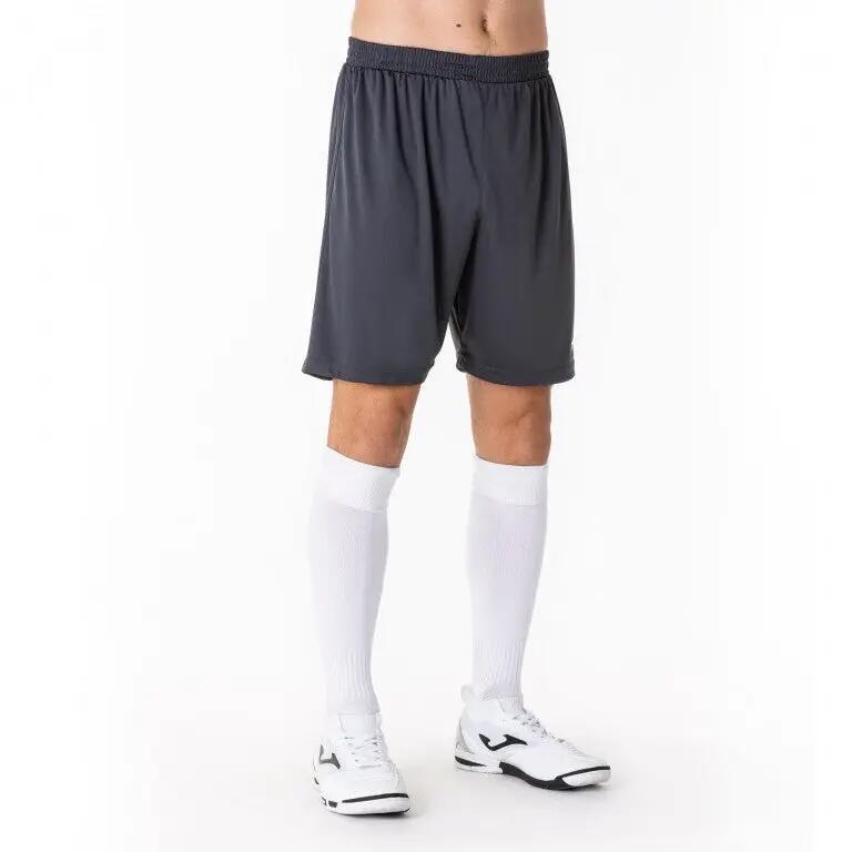 Short Fútbol Hombre Joma Nobel Antracita 5/7
