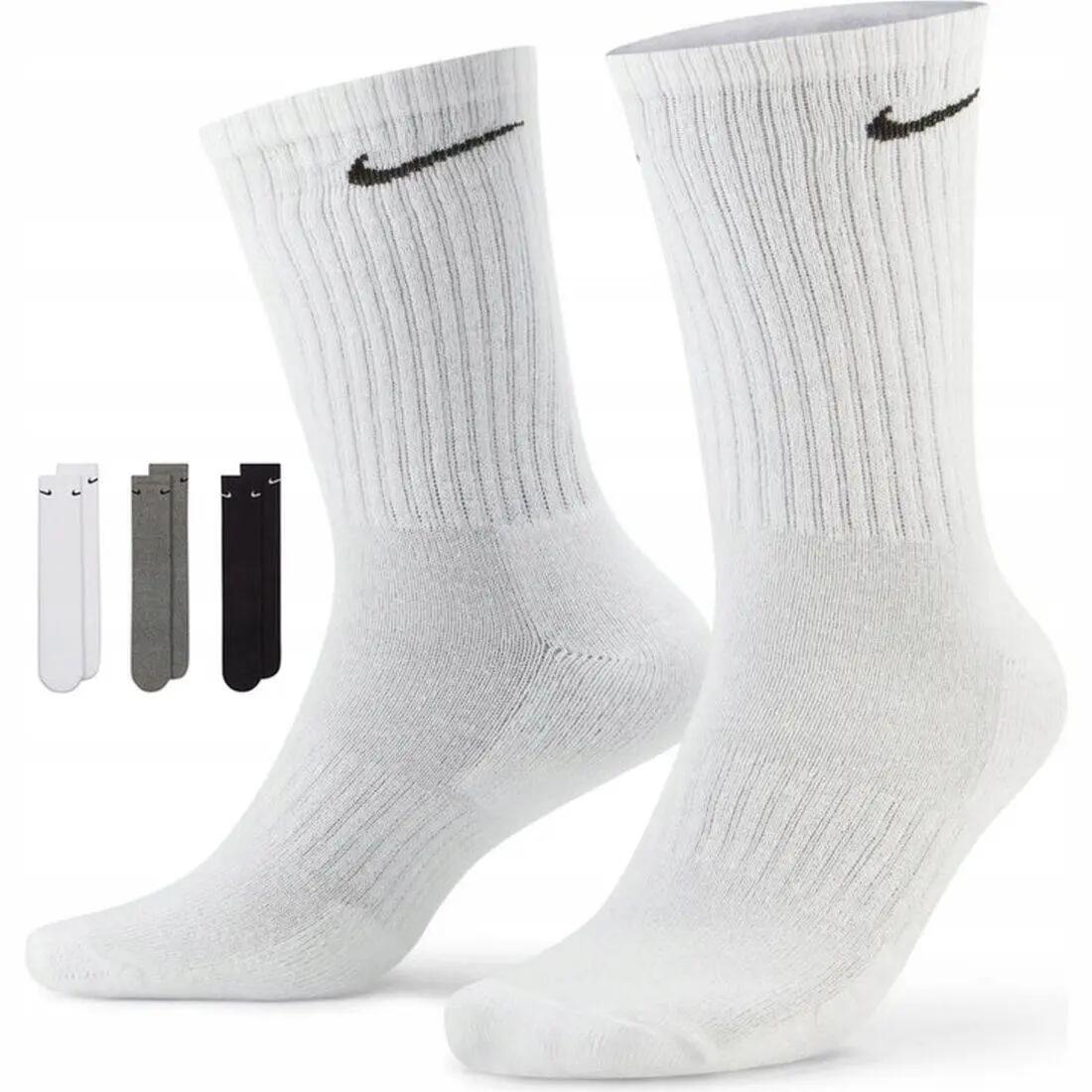 Nike Everyday Cushioned Crew unisex sokken, 3 paar 8/10