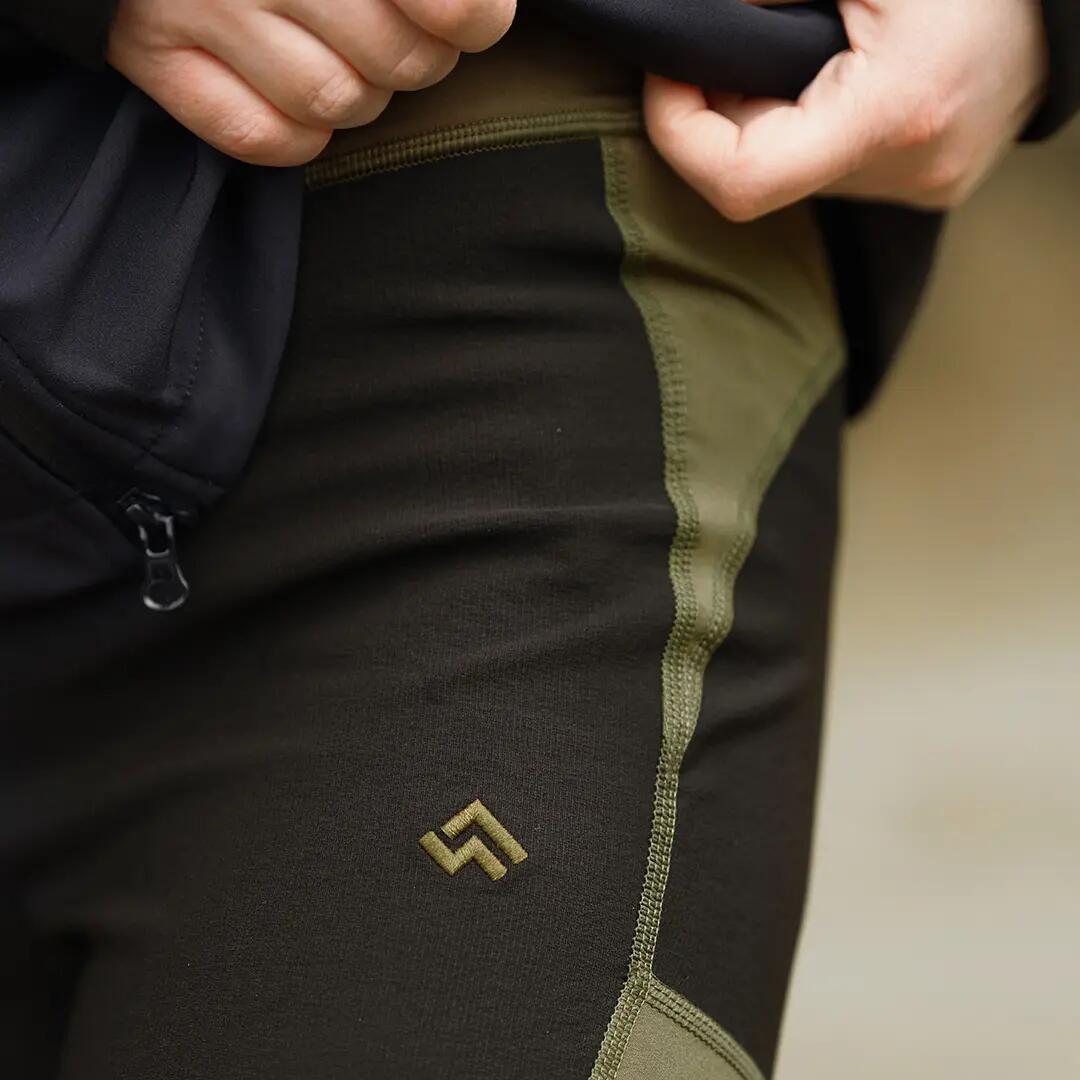 Legginsy trekkingowe damskie Alpinus Orta oliwkowe FN35427 7/7