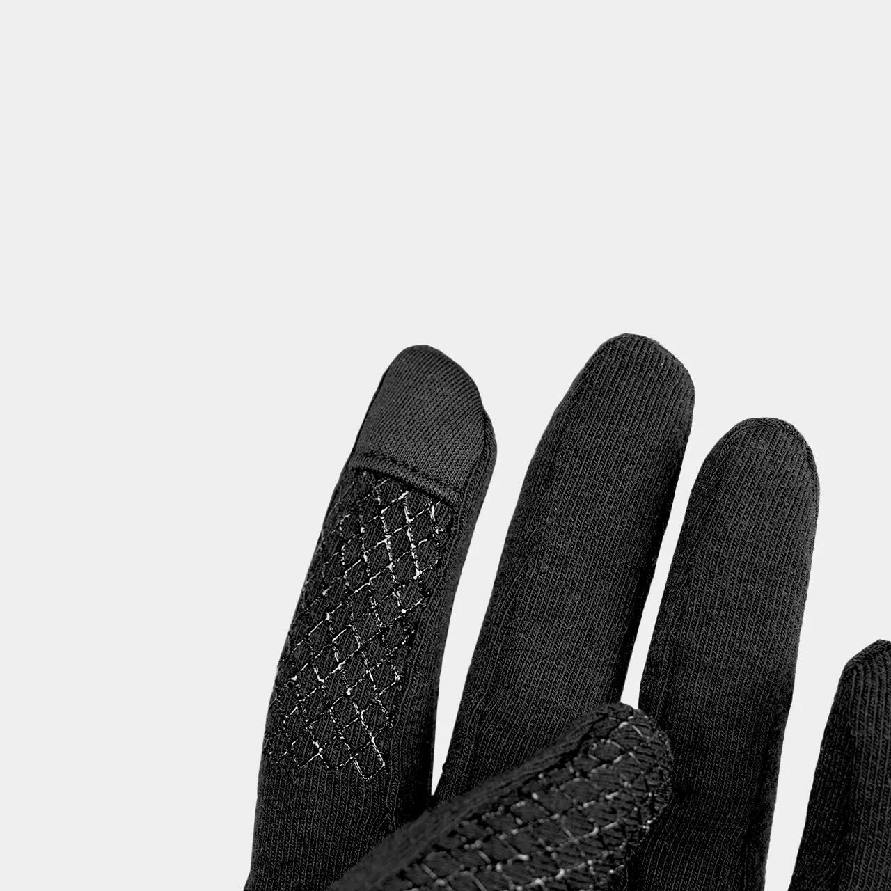 Guantes Alpinus - Trekking - Ligeros - Molvik - Negro 3/4