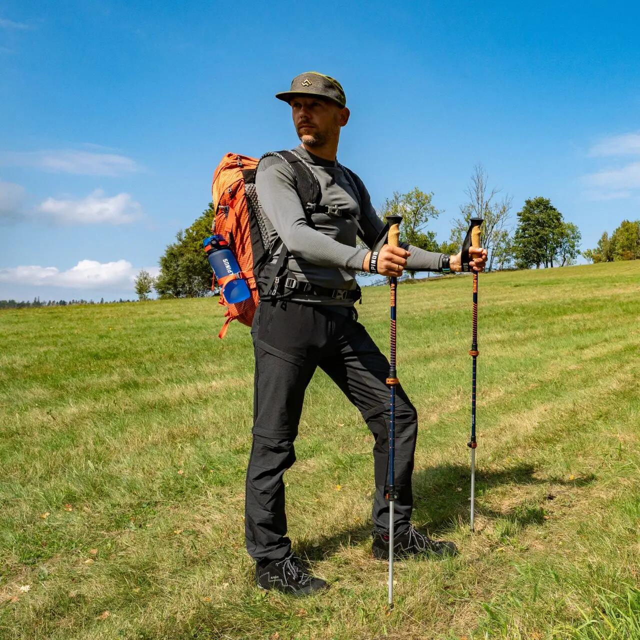 Trekkinghose Herren abnehmbare Beine Alpinus Gisarak 9/10
