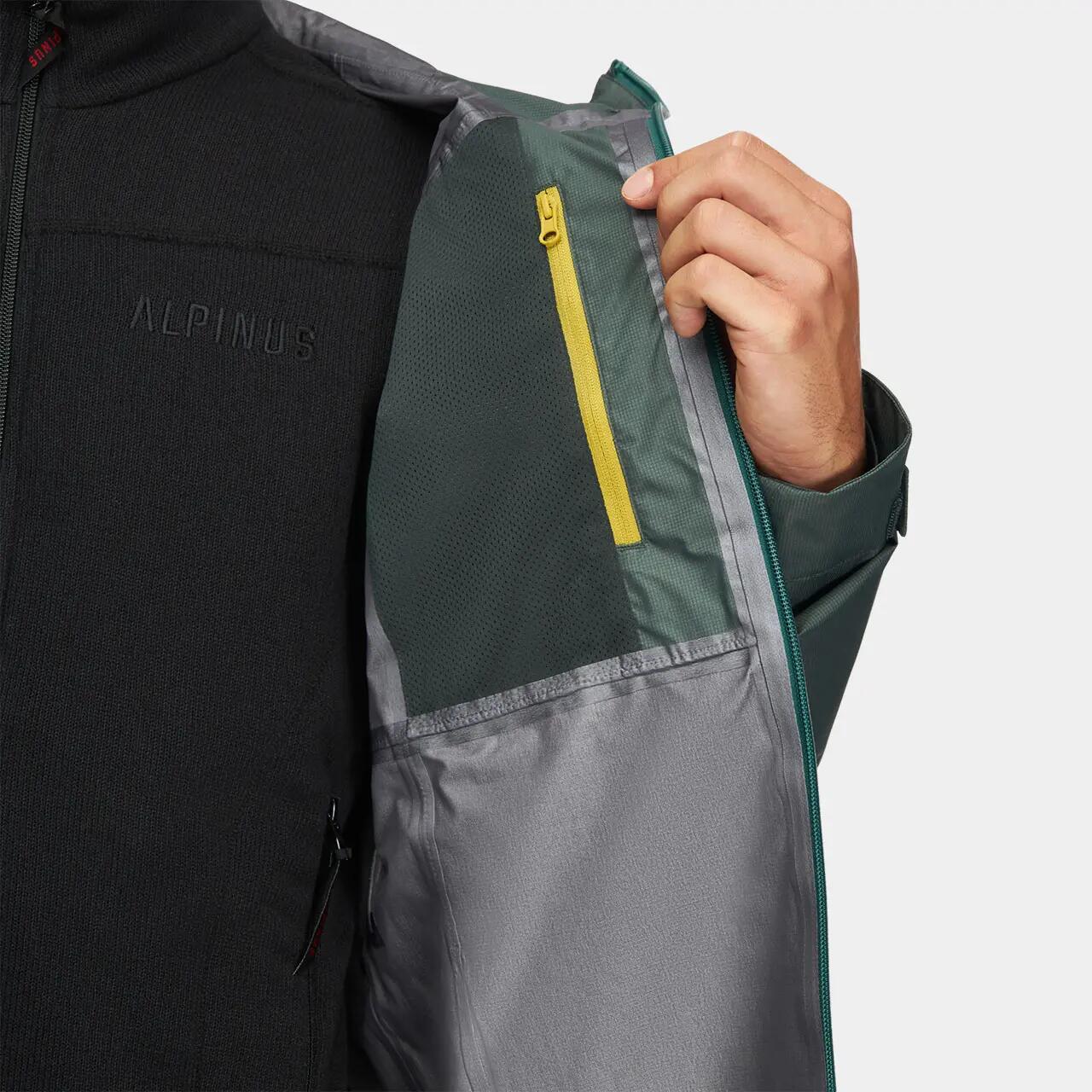 Regenjacke Herren 3-lagig Alpinus Nookat 9/10