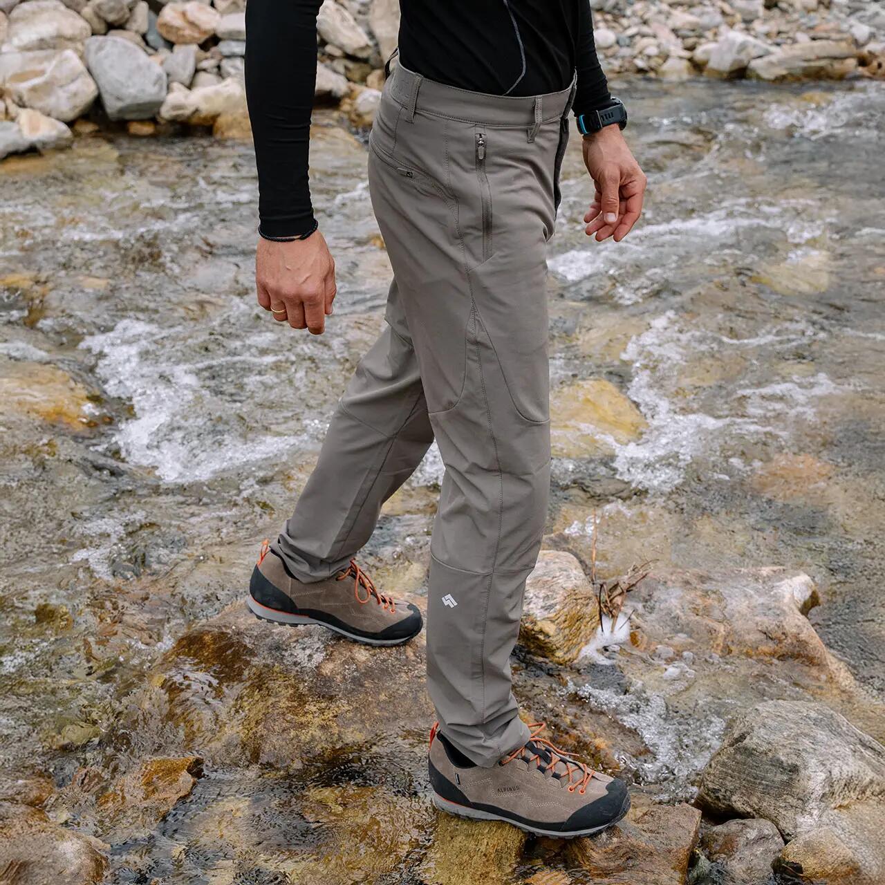 Stevige herenbroek voor bergtrekking Alpinus Vitorog 8/10