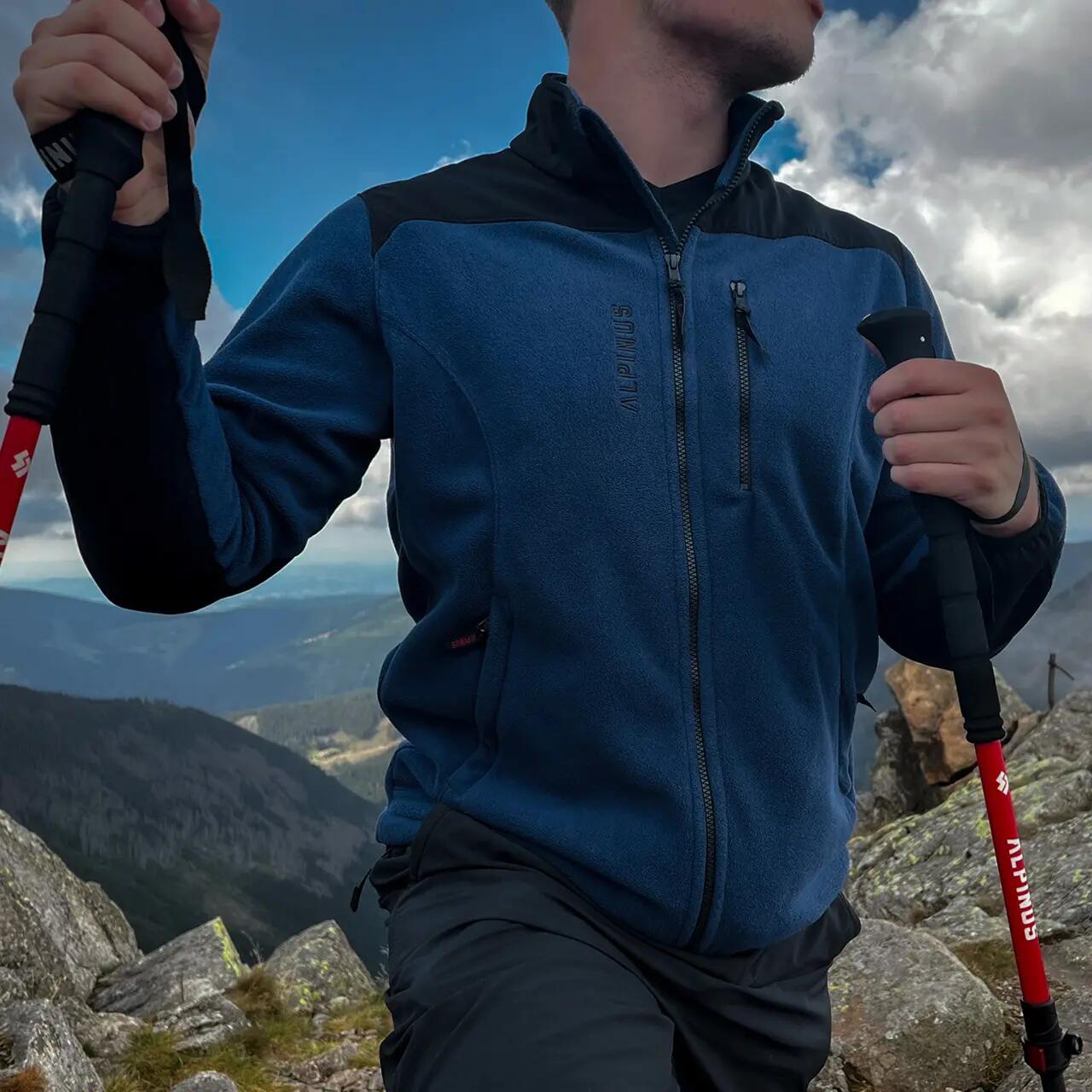 Veste polaire de randonnée Alpinus Caen 200 8/9
