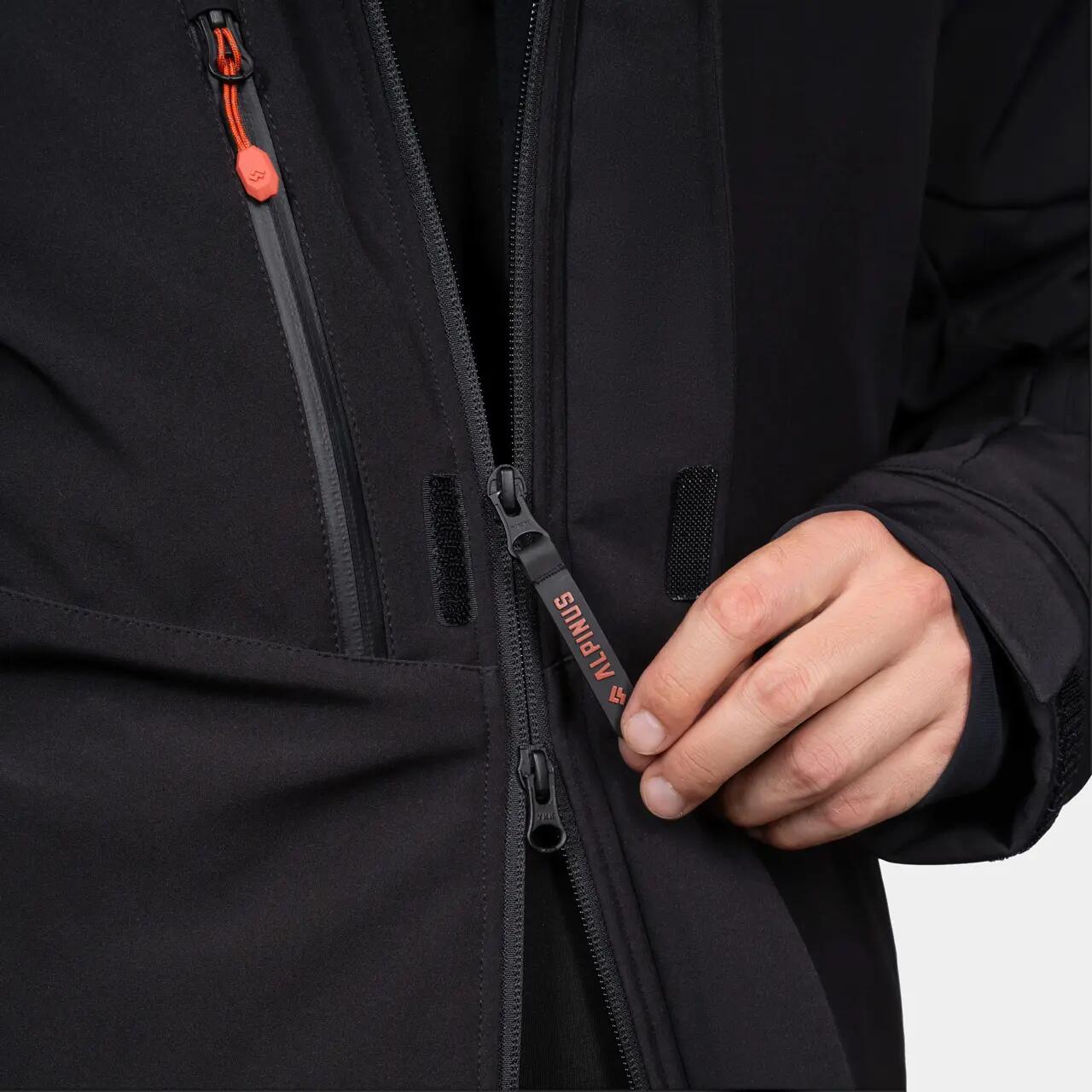 Kurtka męska narciarska softshell Alpinus Ariz czarna MK35089 ROZMIAR 2XL 10/10