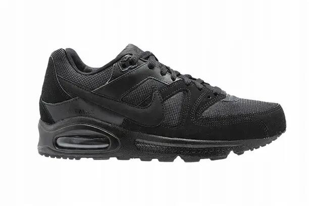 Chaussures De Sport Homme Nike Air Max Command Entièrement Noires 8/10