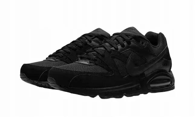 Chaussures De Sport Homme Nike Air Max Command Entièrement Noires 10/10