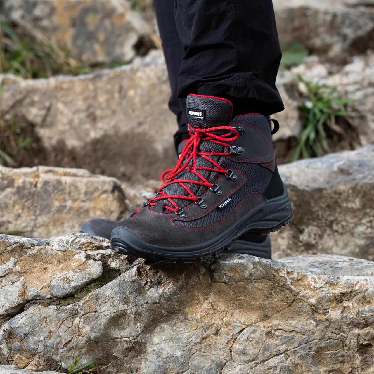 Trekkingschuhe Alpinus Brahmatal für Erwachsene hoch aktiv 8/10