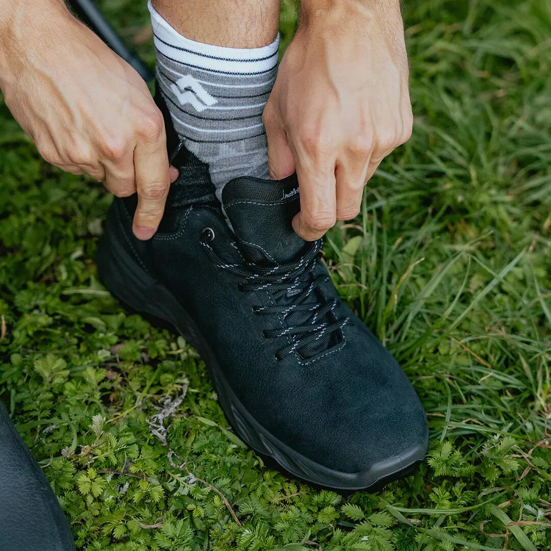Buty trekkingowe męskie Alpinus Gemona Low ciemny szary MG35374 7/8