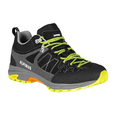 Alpinus tromso low tactical, mannen, trekking, trekkingschoenen, zwart