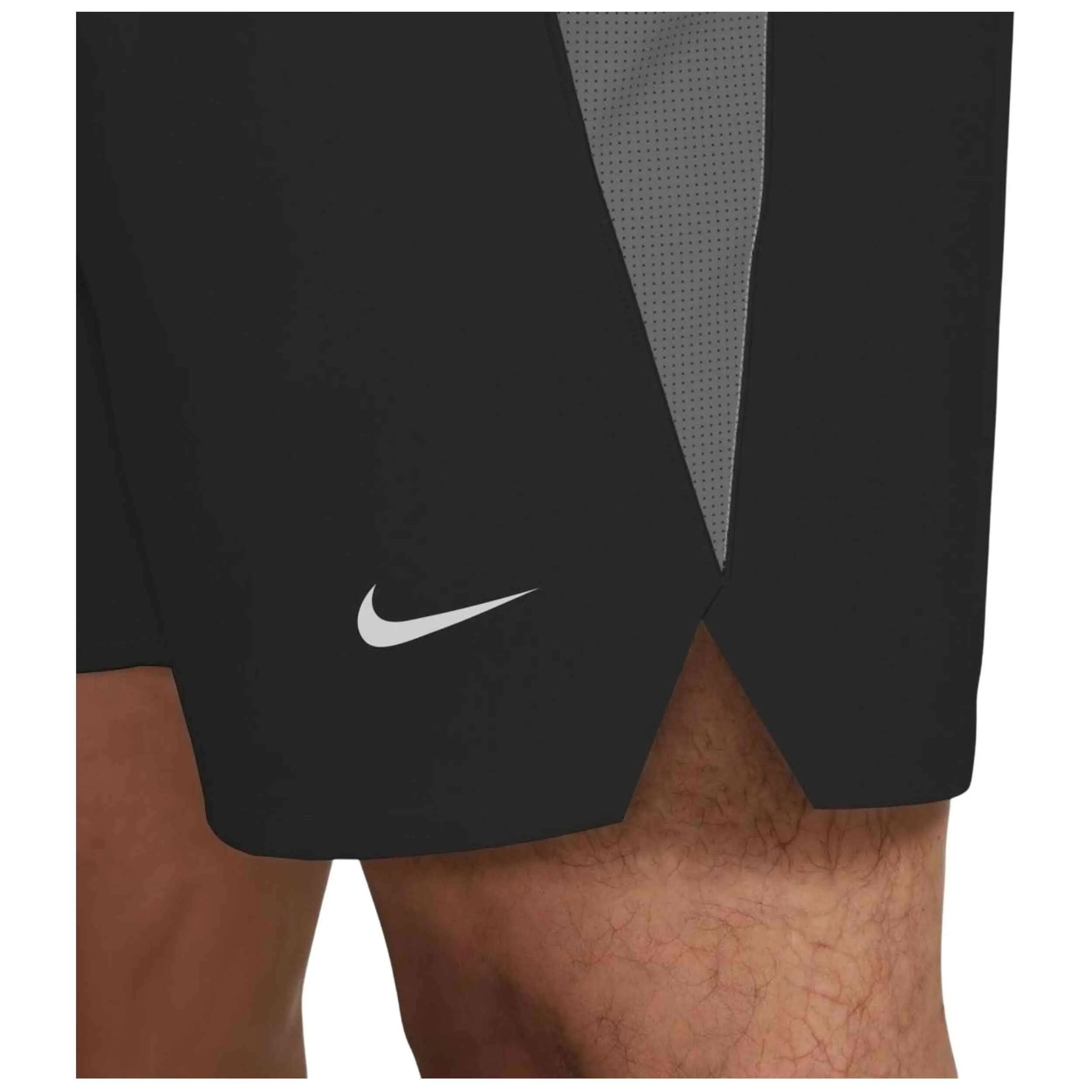 Nike Swim Contend Solid Essentials 5" Volley  Nero-Grigio S 5/5