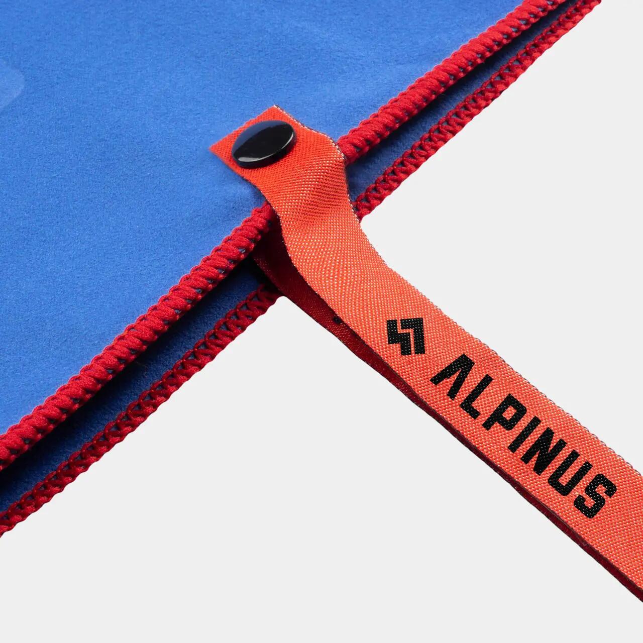 Reisehandtuch Alpinus Costa Brava 60x120cm blau 6/7
