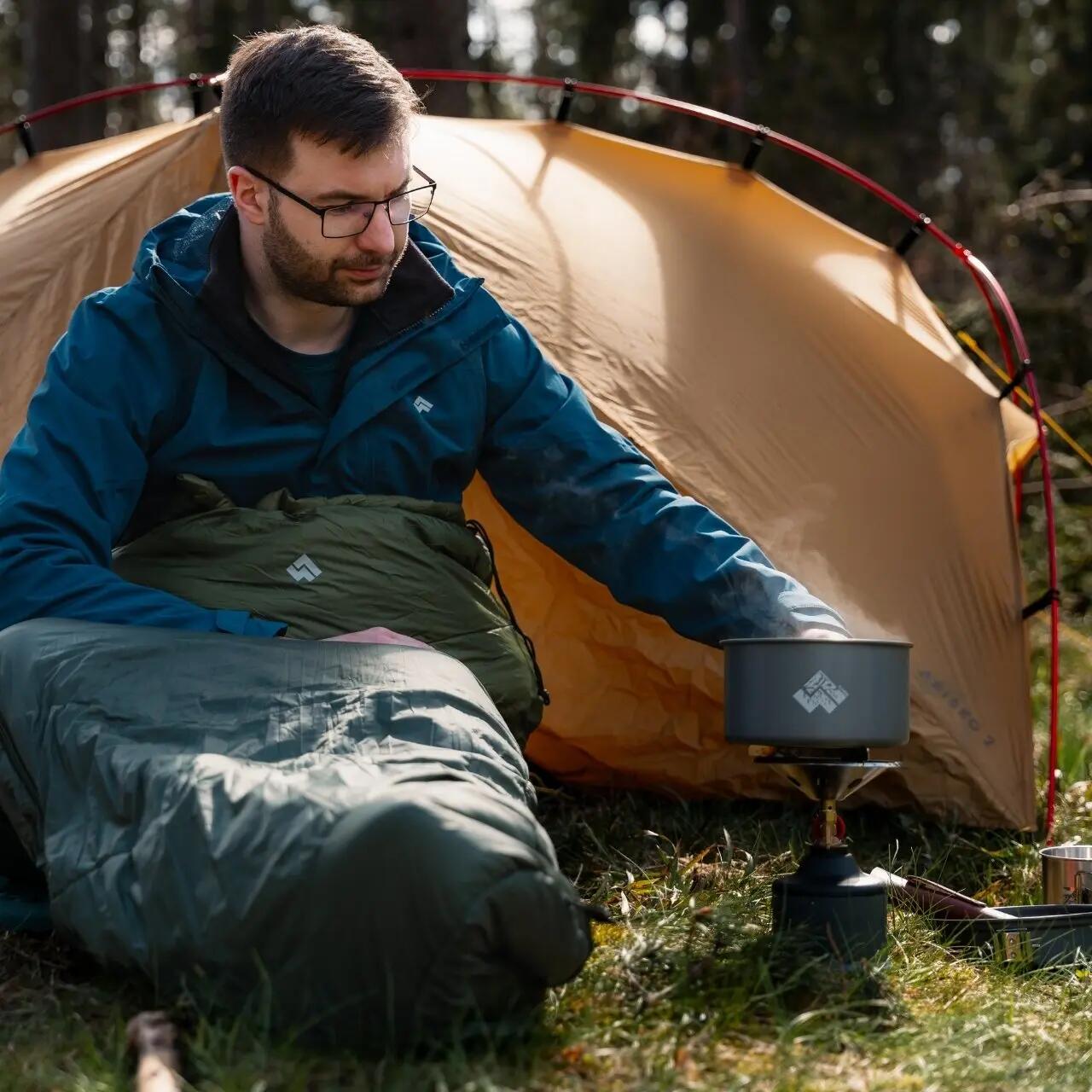 Śpiwór Alpinus Ultralight Pro 1000 prawy 9/10