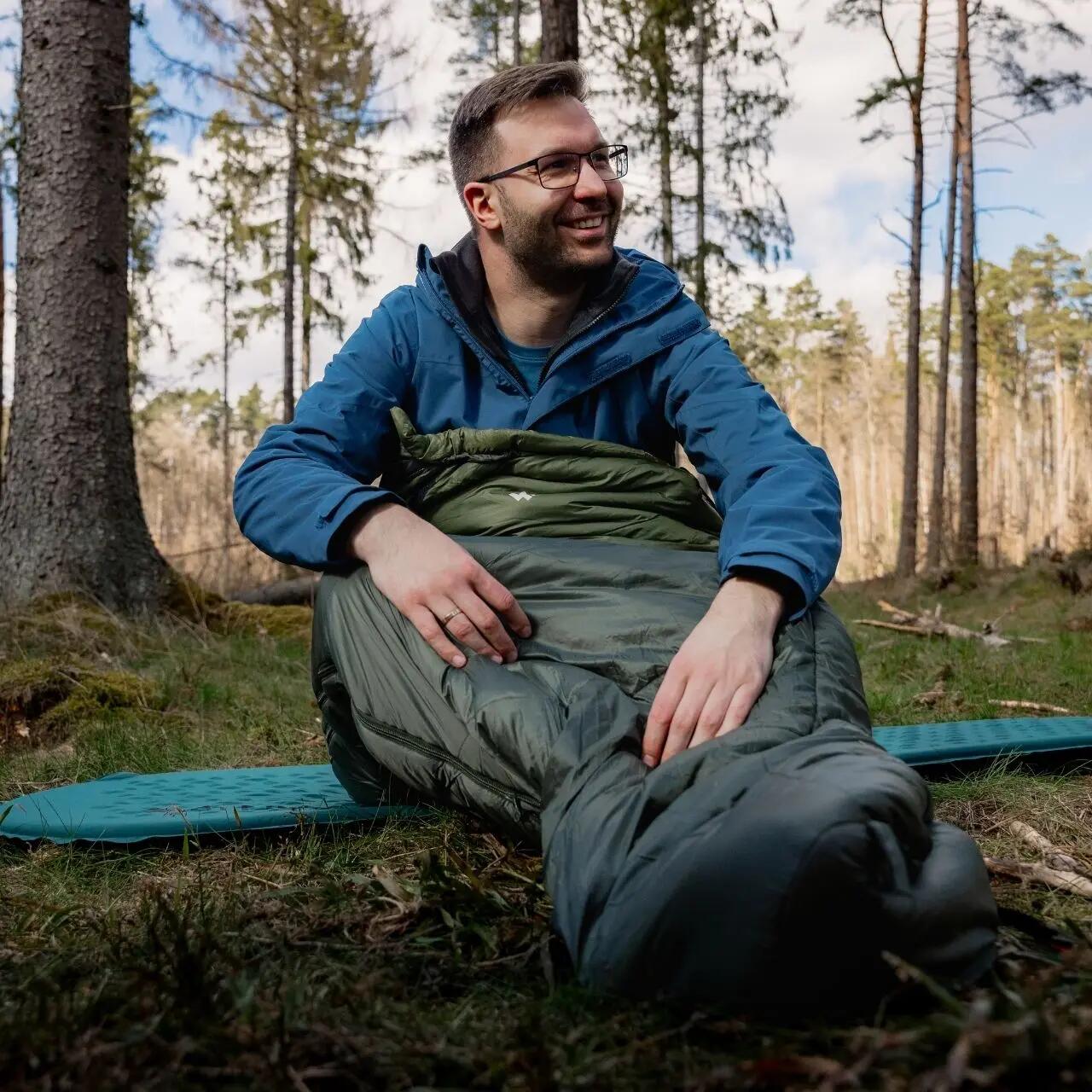 Śpiwór Alpinus Ultralight Pro 1000 prawy 8/10