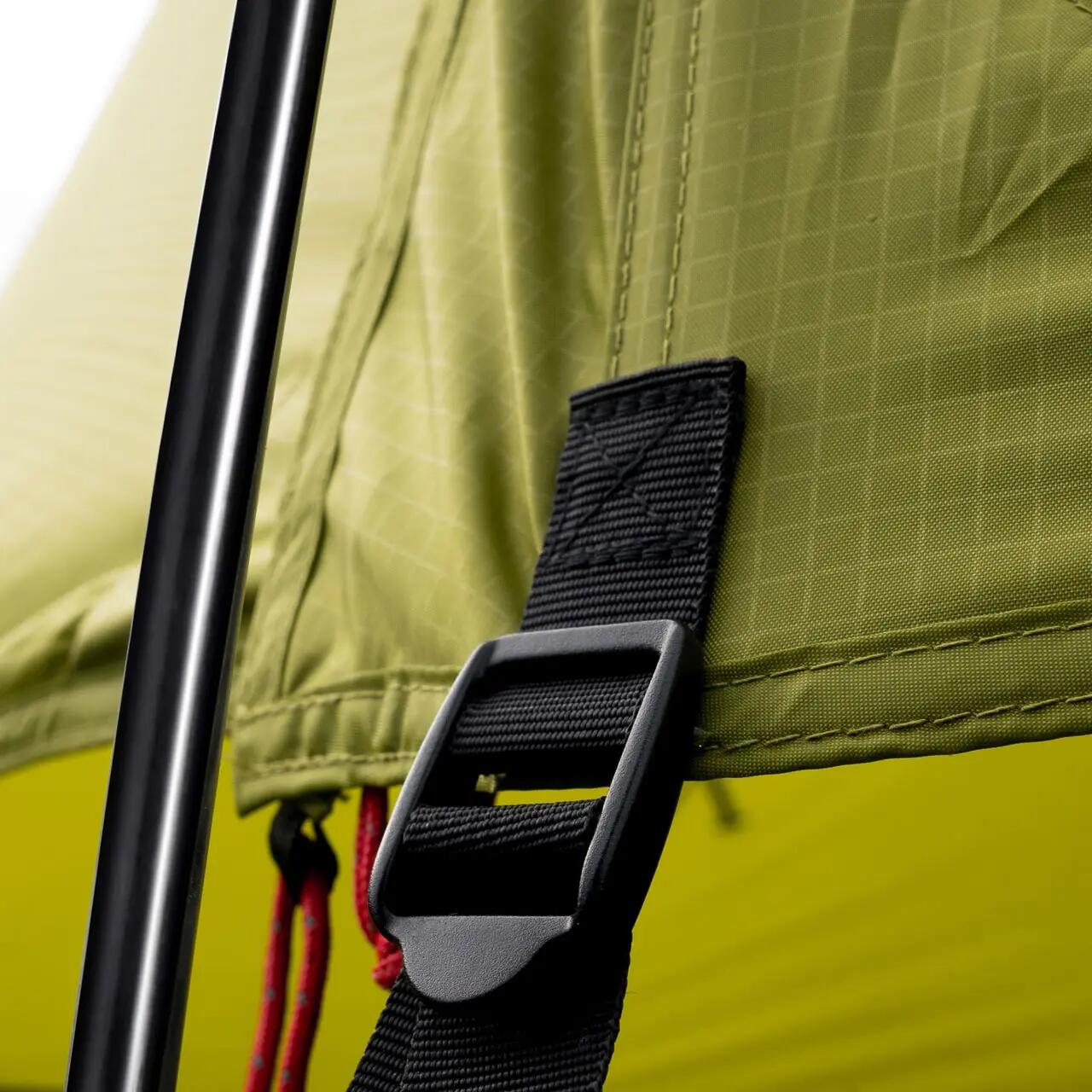 Alpinus Arco 3 Tunnel Tent - Green 8/10