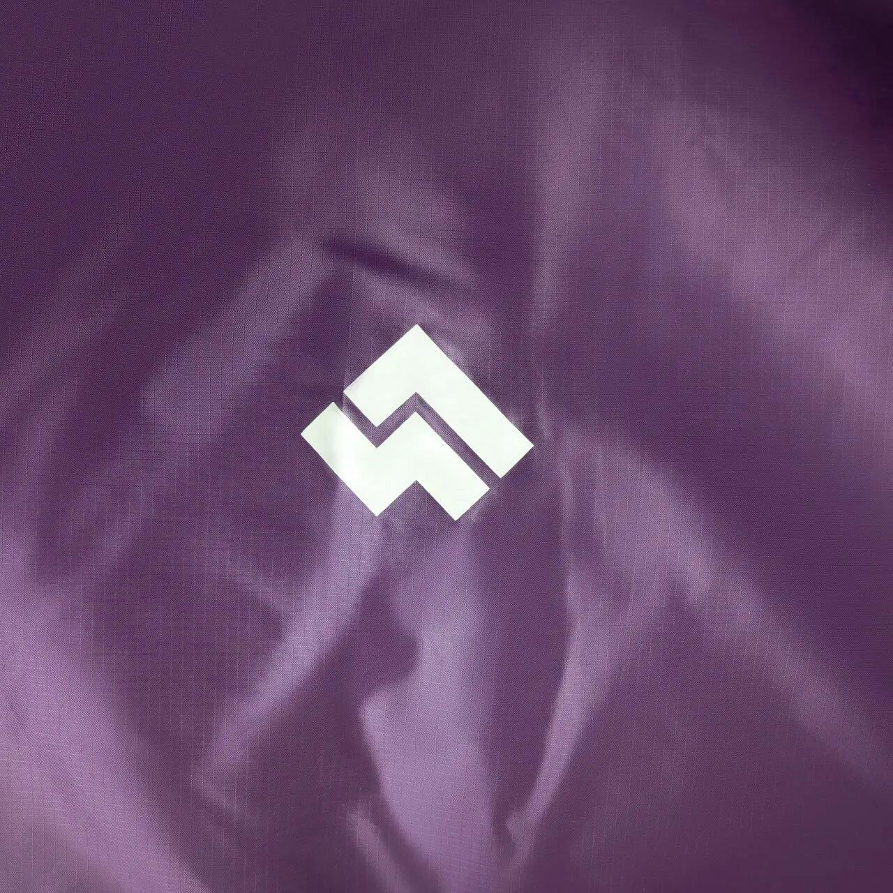Saco-cama trekking mulher UltraLight Pro W'S 1000 roxo 8/10
