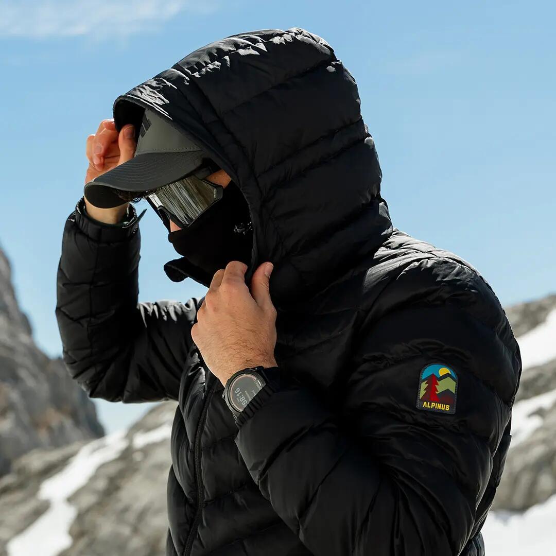 Doudoune en duvet de trek montagne Alpinus Monviso - Homme 7/7