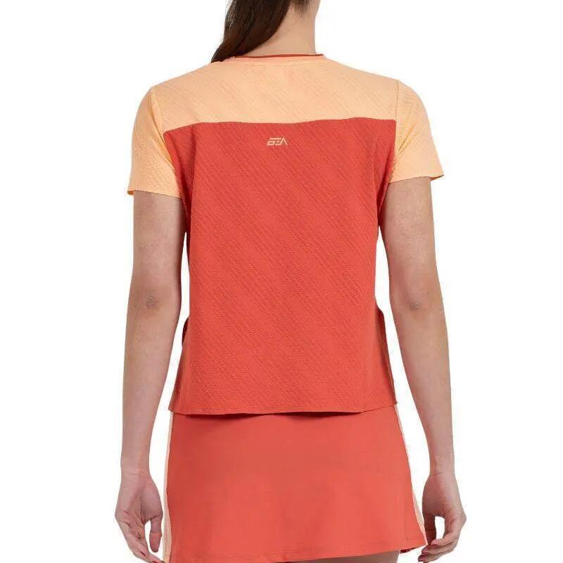 CAMISETA BULLPADEL AZABAL 500 POMELO MUJER M 4/7