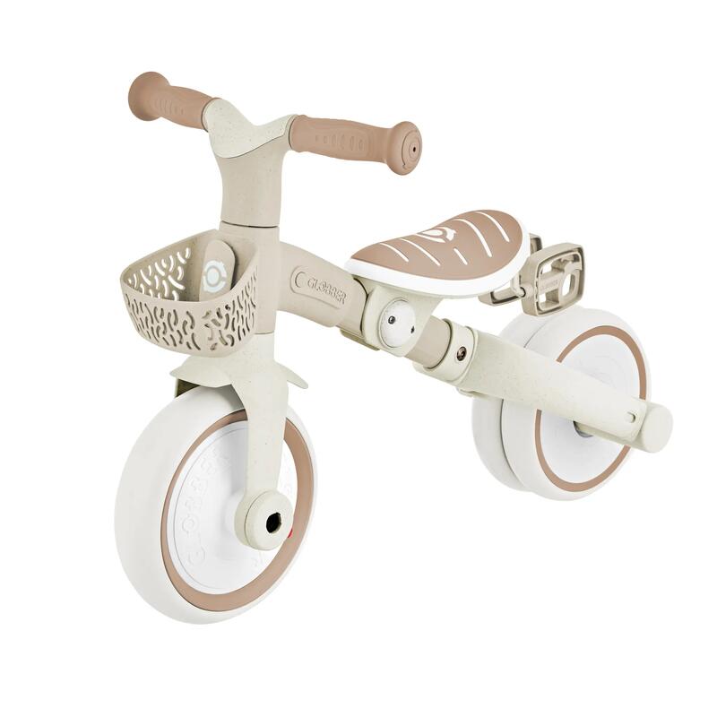 Globber Learning Trike 3in1 Plus Ecologic Bisiklet - Pastel Bej