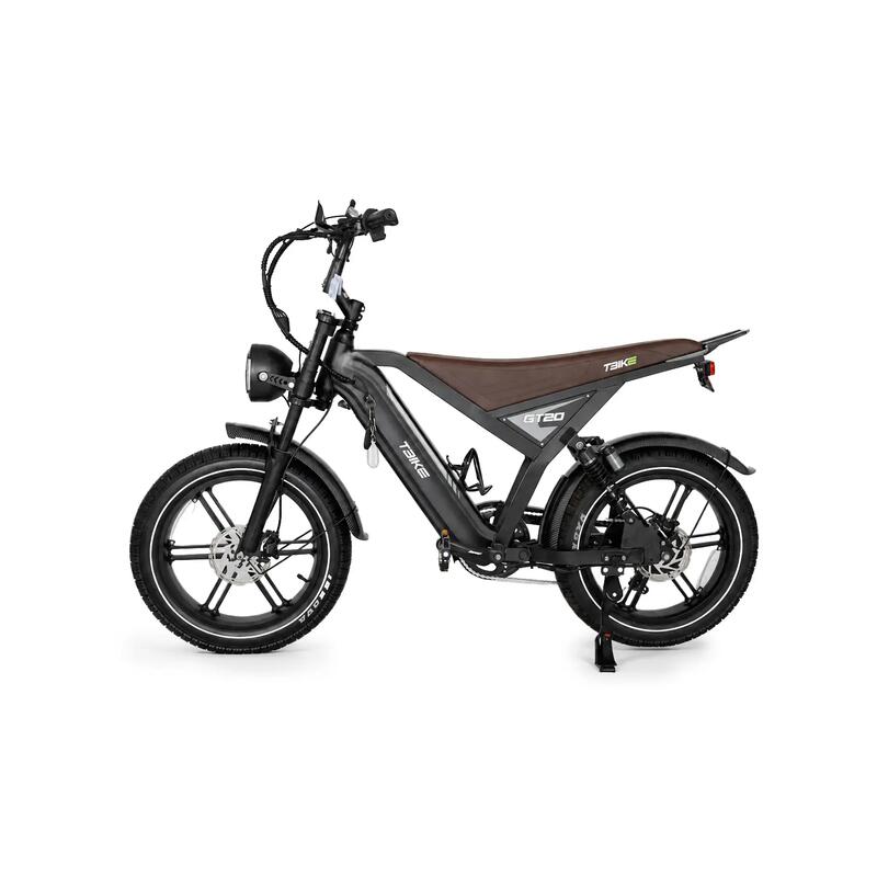 TBIKE GT20 250W Elektrikli Bisiklet Siyah
