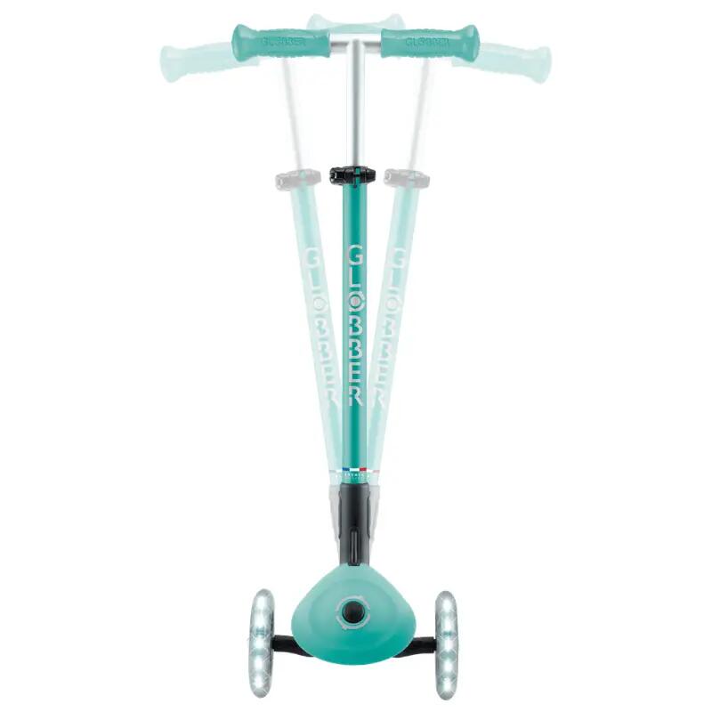 Globber Elite Deluxe Işıklı Scooter - Koyu Mint