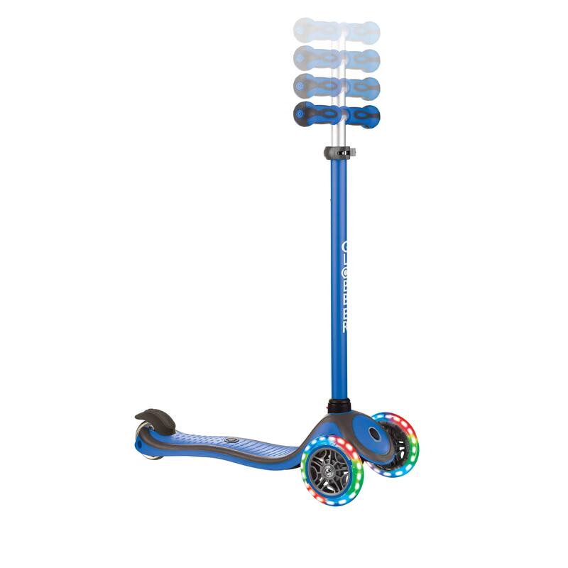 Globber Primo Plus Işıklı Scooter - Lacivert