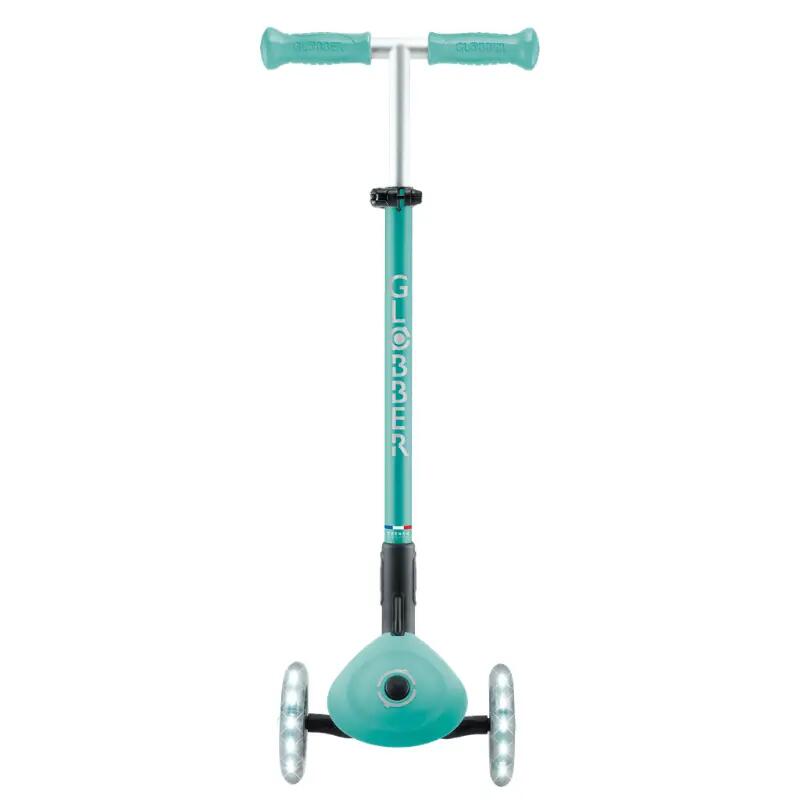 Globber Elite Deluxe Işıklı Scooter - Koyu Mint