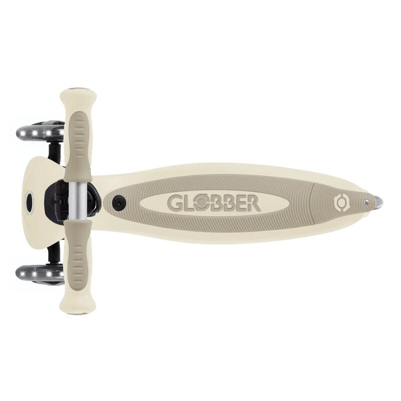 Globber Go Up Baby 360 Işıklı Scooter - Koyu Bej