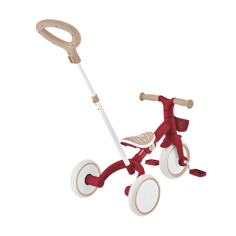 Globber Learning Trike 3in1 Plus Ecologic Bisiklet - Vintage Kırmızı