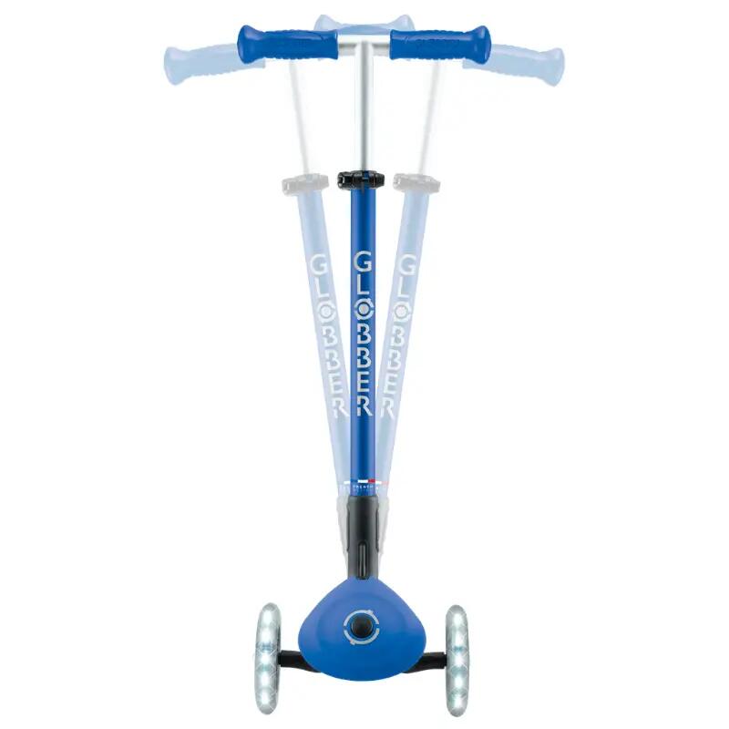 Globber Elite Deluxe Işıklı Scooter - Lacivert