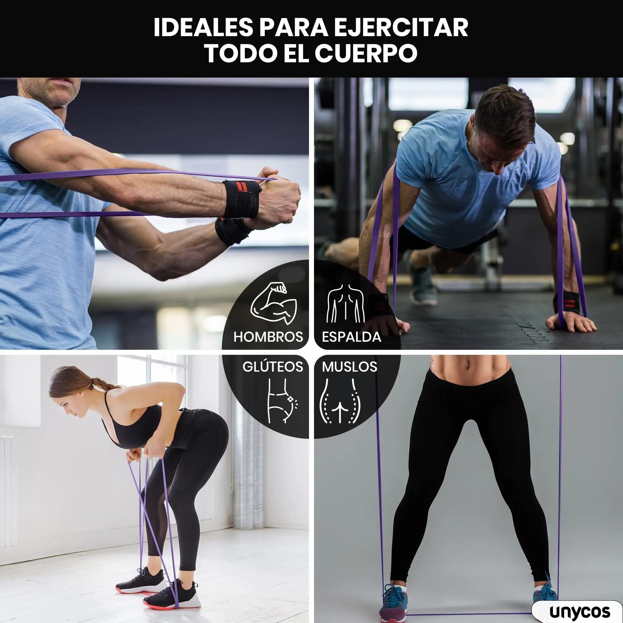 Unycos Banda Elástica 32 mm Standard Morado 5/6
