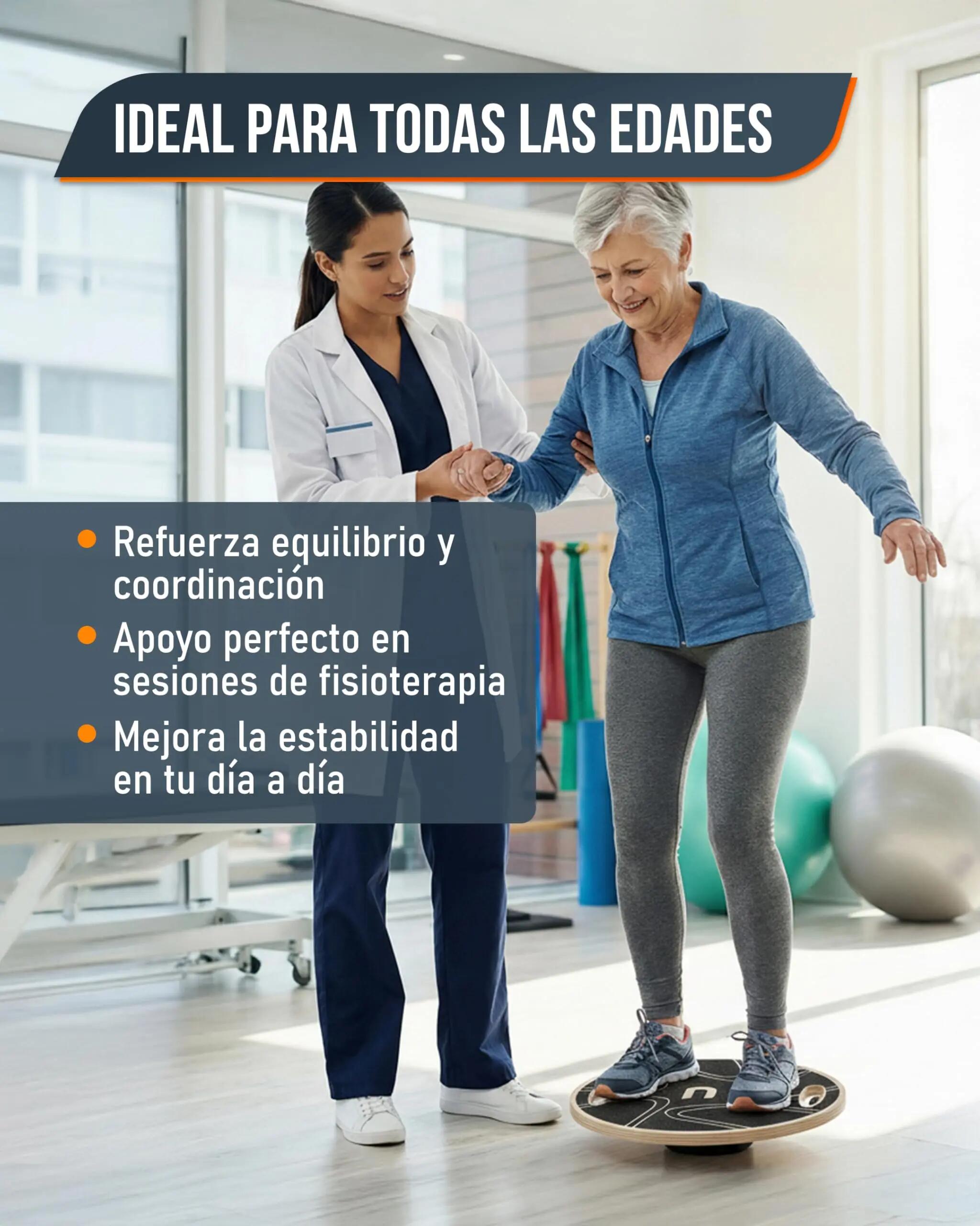 Unycos Balance board con Agarre y grabado 7/7