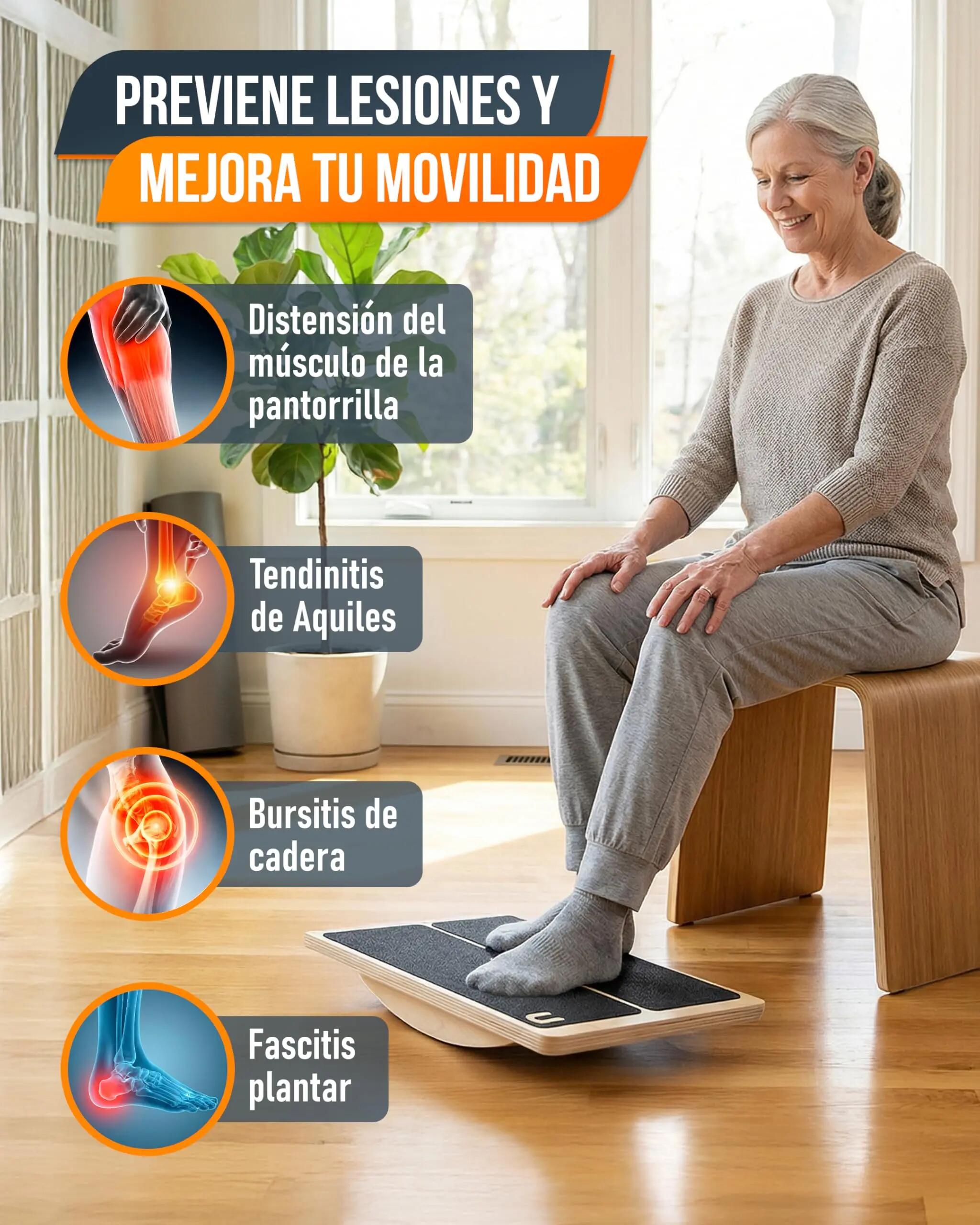 Balance board inclinada 7/8