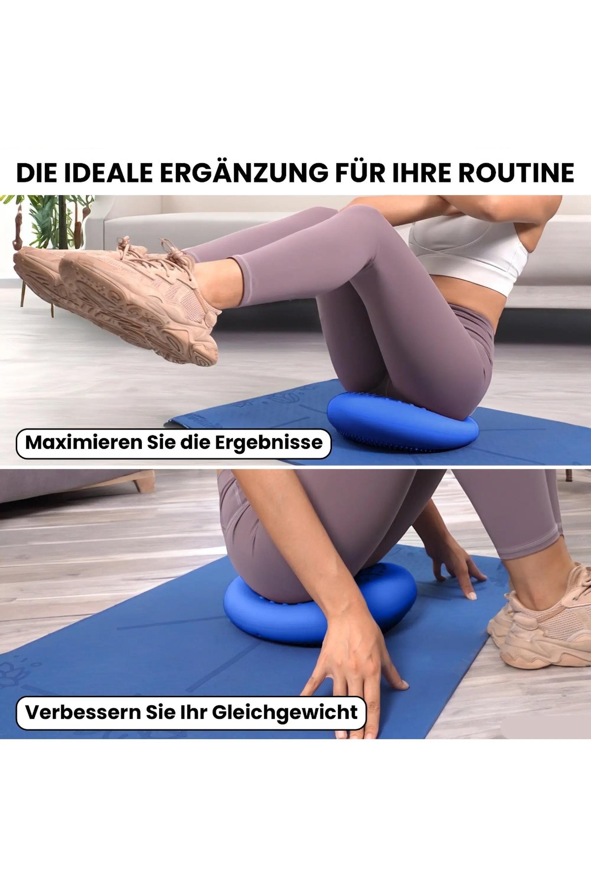Cojín Equilibrio Yoga Purezen Gris 4/4
