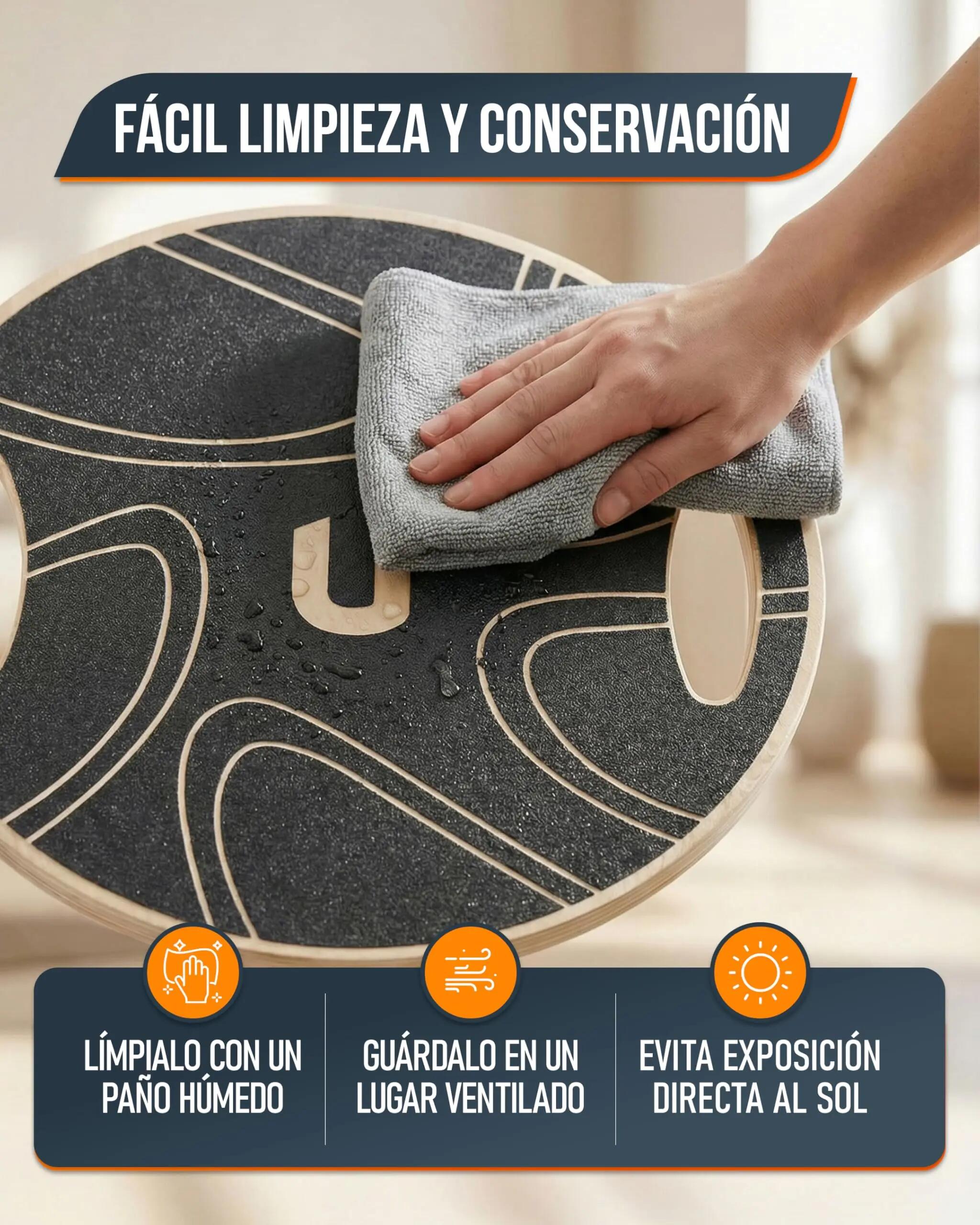 Unycos Balance board con Agarre y grabado 5/7