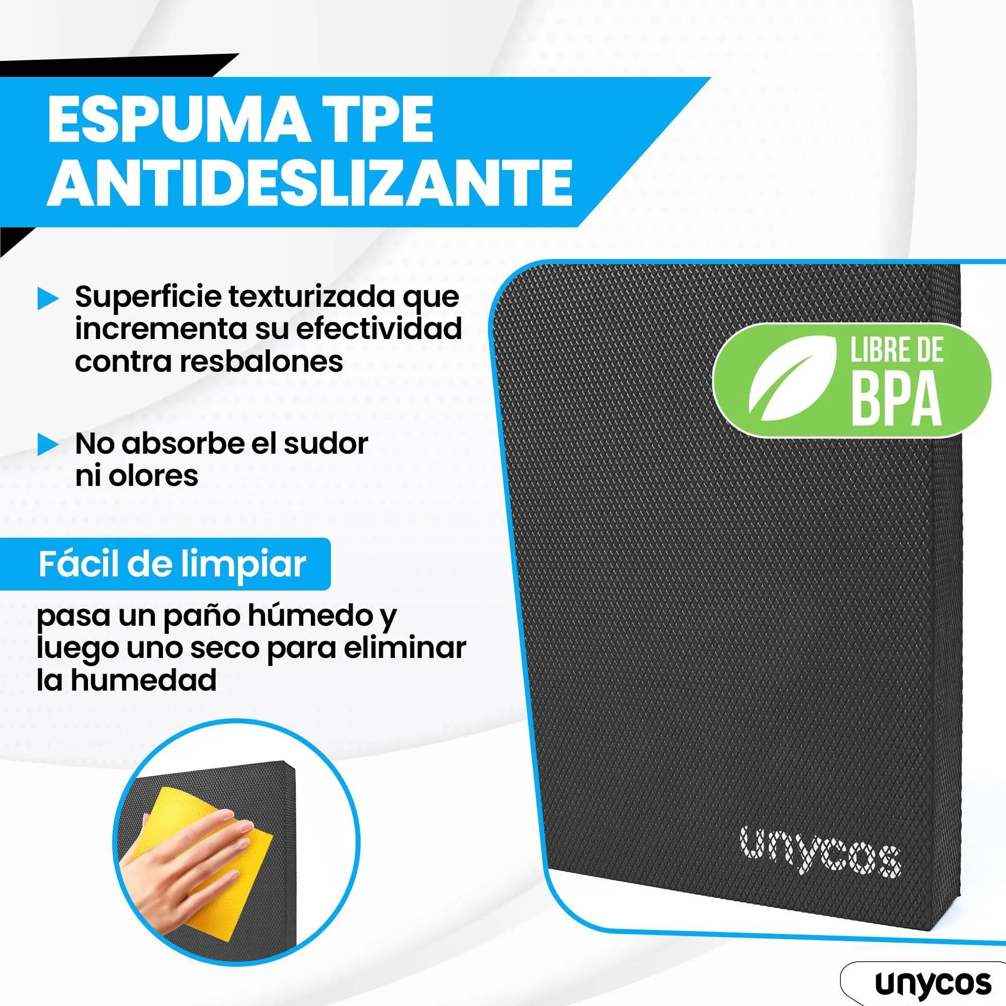 Almohadilla equilibrio XL Negro 3/7