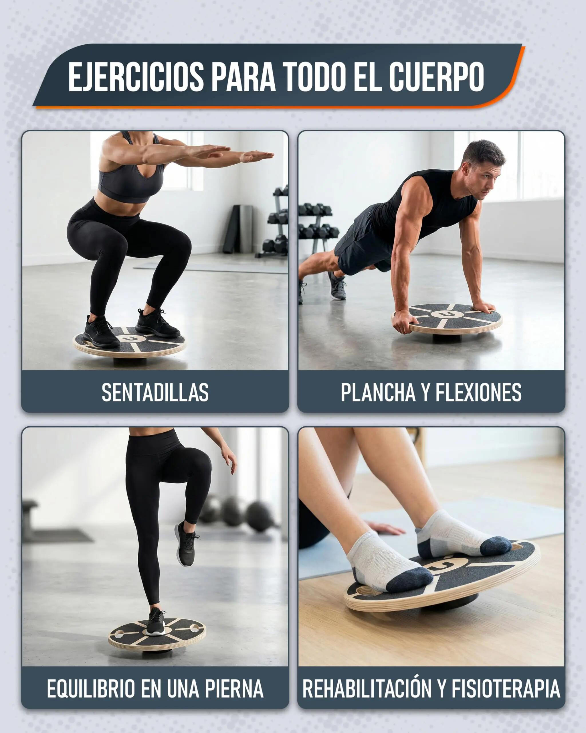 Unycos Balance board con Agarre 4/7