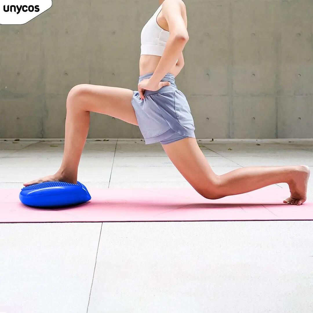 Cojines de equilibrio yoga basic Azul Oscuro 4/7