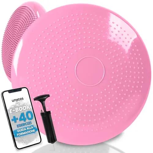 Cojines de equilibrio yoga basic Rosa Claro 2/8