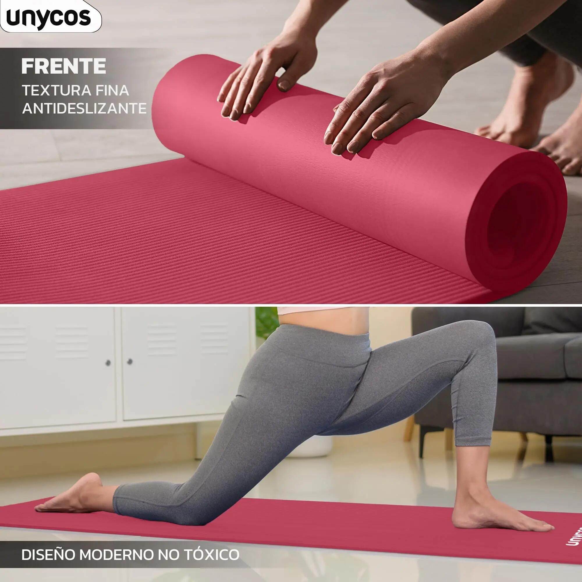 Esterillas Unycos NBR 183x60x1 cm Rojo 6/7