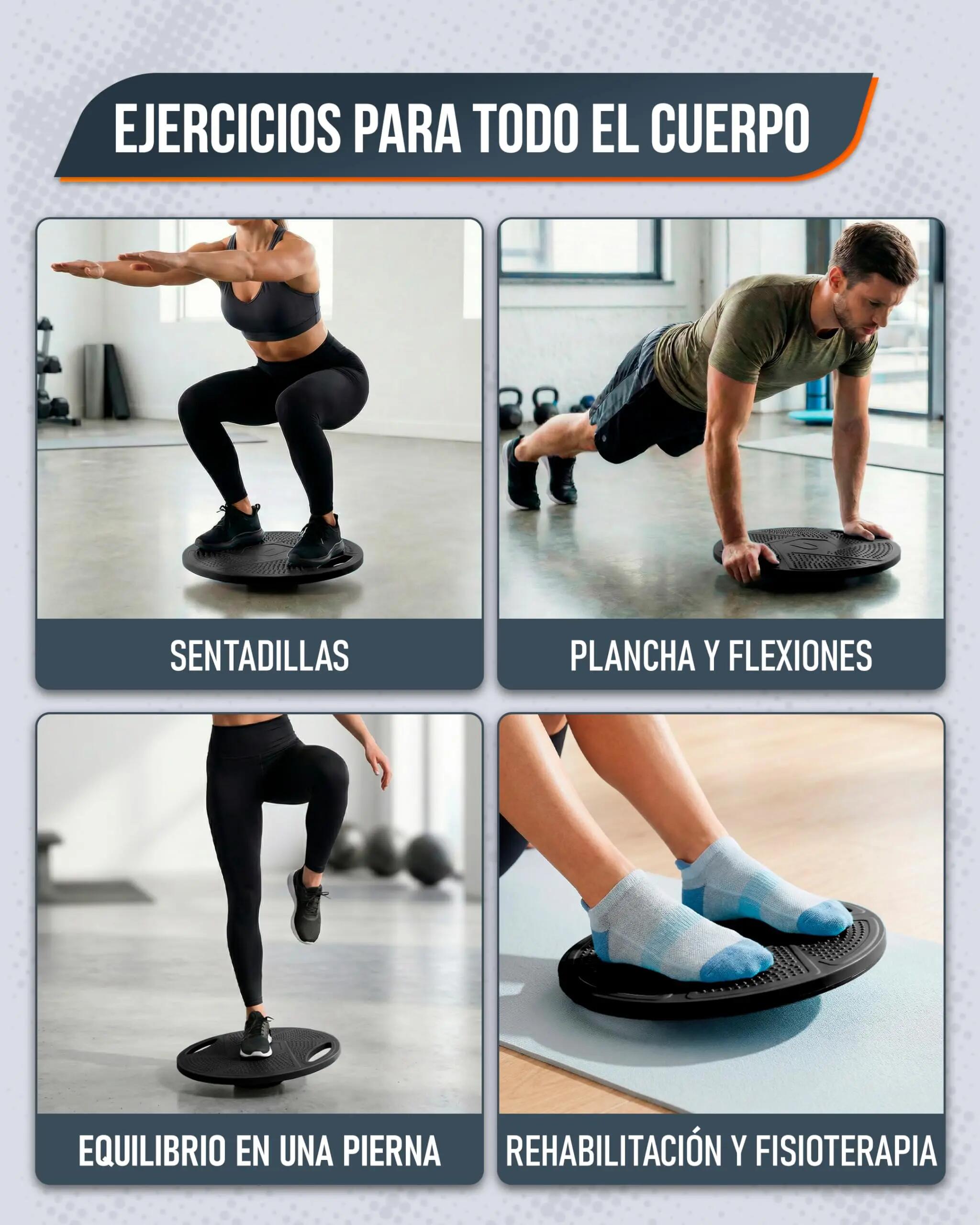 Unycos Balance board Negra 4/7