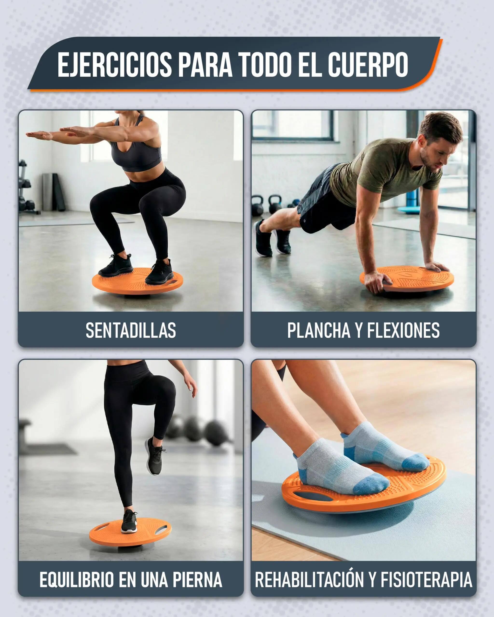 Unycos Balance board Naranja 4/7