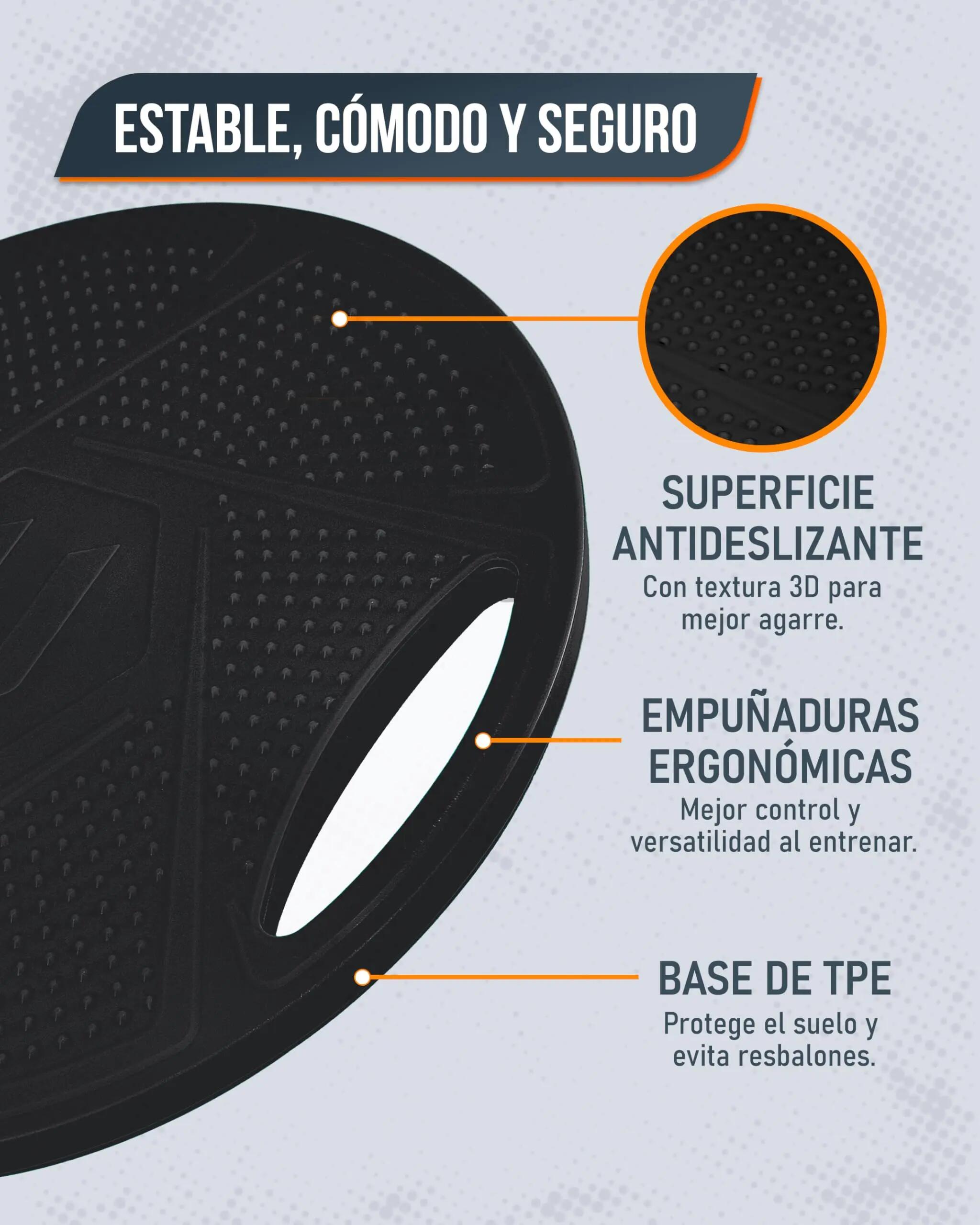 Unycos Balance board Negra 3/7