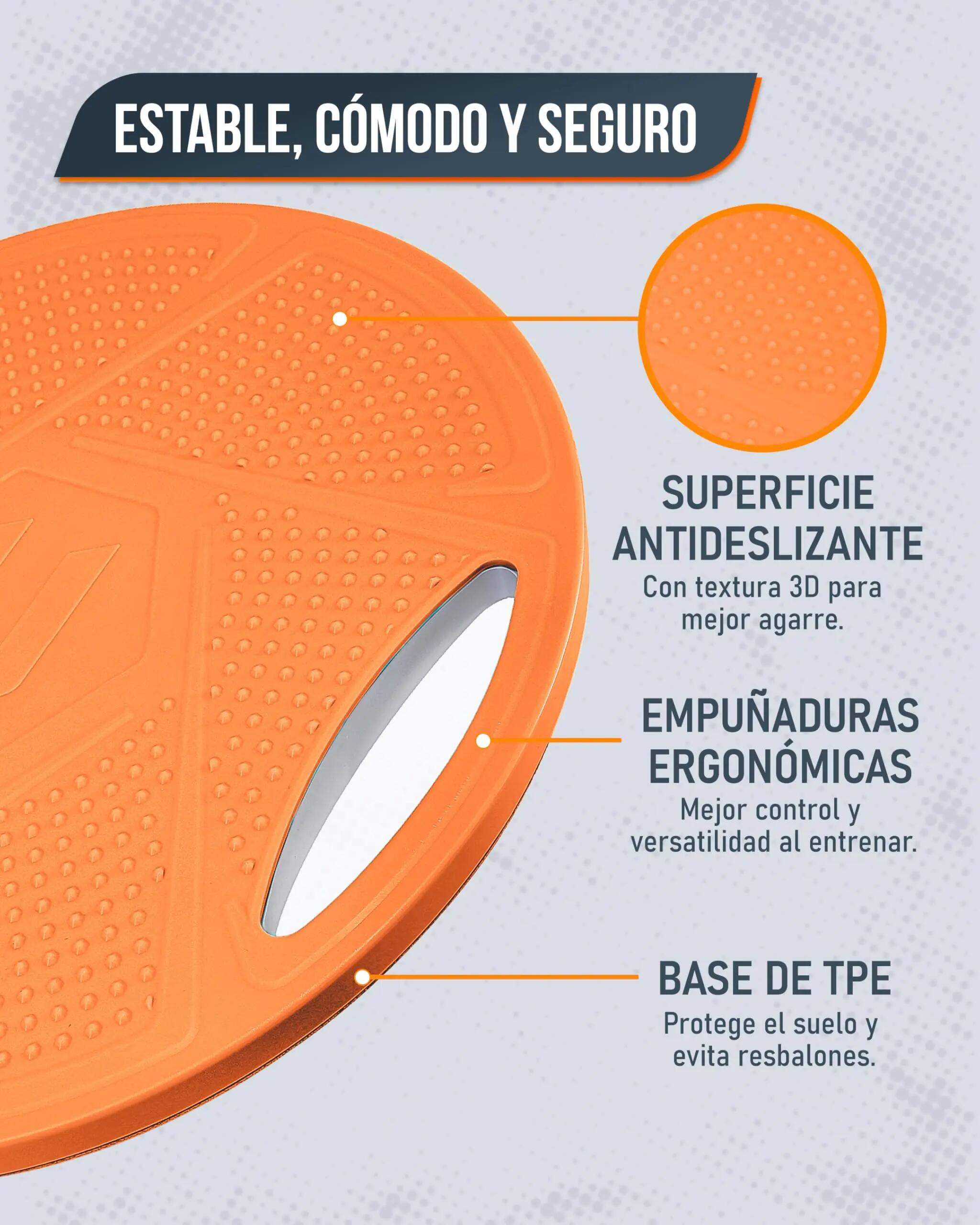 Unycos Balance board Naranja 3/7