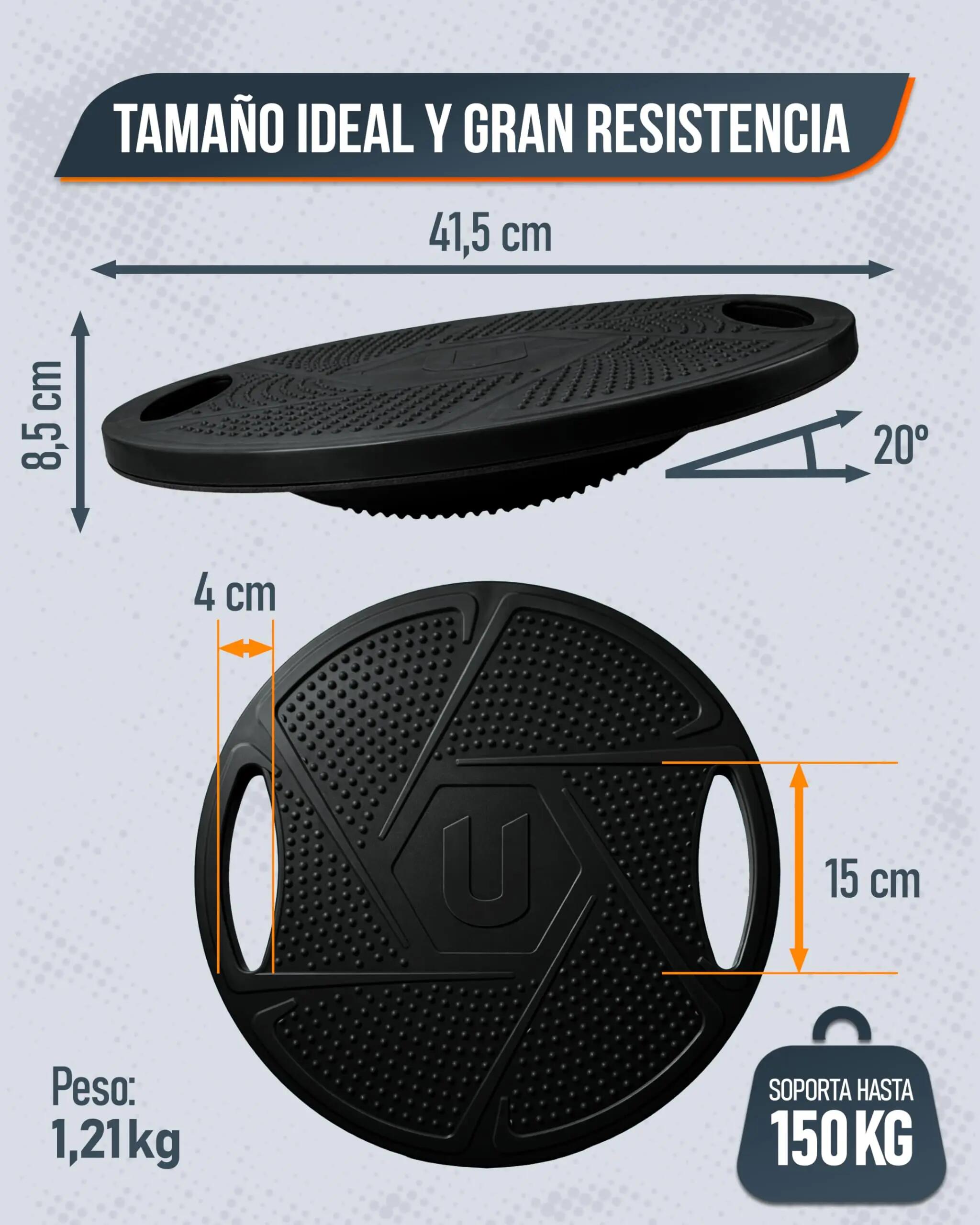 Unycos Balance board Negra 2/7